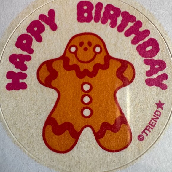 Set of 3 individual Retro 80’s original Scratch and Sniff Stickers - Picture 3 of 3